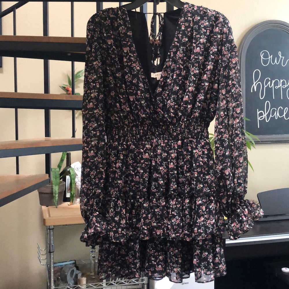Floral Tiered Dress